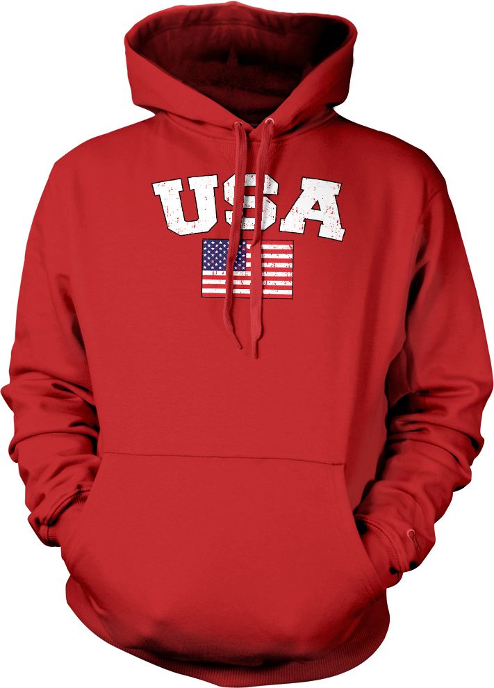 USA United States Country Flag Cup Pride USMNT Soccer Hoodie Pullover